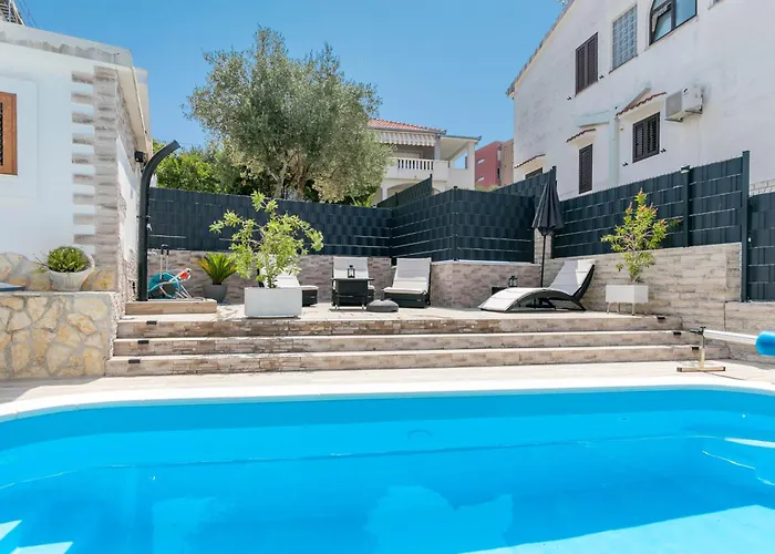 Family Friendly House With A Swimming Pool Okrug Gornji, Ciovo - 24460 *